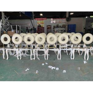 Buy cheap Round Back Dining Chairs Special Design Stackable Function Banquet Chairs from wholesalers