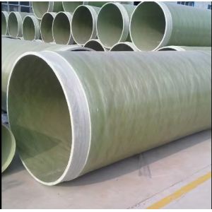 Buy cheap High Pressure Fiberglass Reinforced Plastics Mortar FRP Pipe Round Customized Underground Sand Pipe from wholesalers