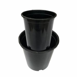 Buy cheap Durable Large 165mm Diameter Hard  Plastic Flower Pots 17cm Height from wholesalers