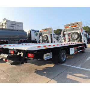 Buy cheap Customized 4X2 FOTON Right Hand Driver 5 Tons Tow Trucks Wrecker Truck Flat Bed Truck With High Quality from wholesalers