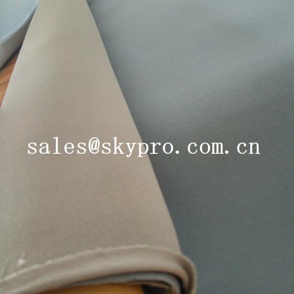 Quality Embossed neoprene fabric sheet double-side coating nylon polyester 3mm for sale