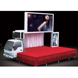 Buy cheap Commercial P8 LED Truck Display  Full Color Outdoor Video / Stage Car LED Screen from wholesalers