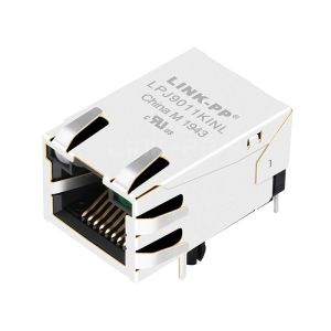 Buy cheap Belfuse 08B0-1K1T-06-F Compatible LPJ9011KINL 10/100 Base-T Cat5e RJ45 Magjack Tab UP Yellow&Green/Green Leds from wholesalers