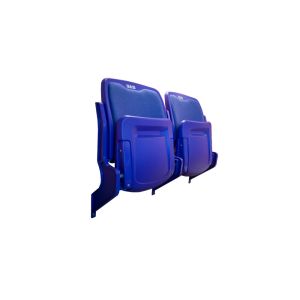 UV Resistant HDPE High Back Folding Plastic Stadium Chair