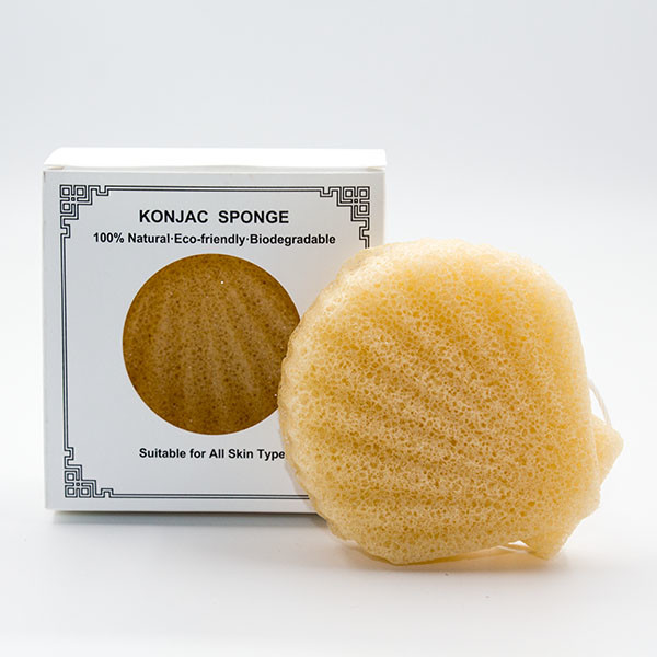 Buy cheap Exfoliator Cleanse Facial Turmeric Konjac Sponges Reusable from wholesalers