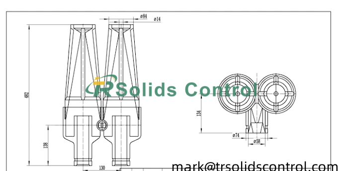 Buy cheap d-silter 4" cone SWACO MONGOOSE URETHANE replacement9622221 from wholesalers