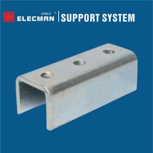 Buy cheap 3 Hole Splice Strut Clevis Clevis End Fitting Galvanised Steel from wholesalers