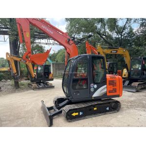 Powerful Used Hitachi120 Excavator With ISUZU Engine