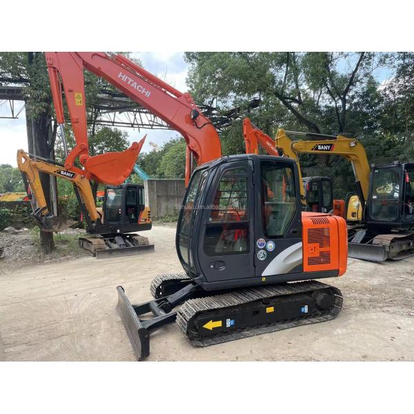 Powerful Used Hitachi120 Excavator With ISUZU Engine