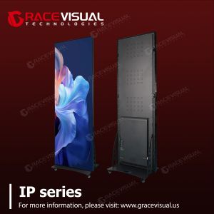 Buy cheap High Definition P2.5mm Wifi Control Poster LED Display with Panel Dimension 640mmx1920mm from wholesalers