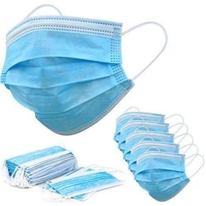 Disposable Non Woven Fabric Three Layers Earloop Mask