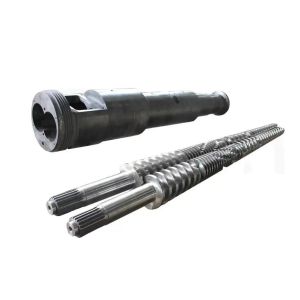 Bimetallic Screw And Barrel For Plastic Extruder Machines