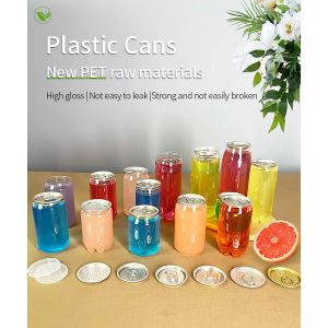 Buy cheap Wholesale 250ml 350ml 500ml Strong PET Plastic Bottles For Beverages With Aluminum End from wholesalers