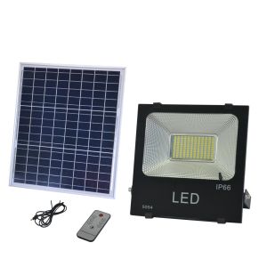 Buy cheap 50W/100W/150W LED Solar Flood Light with motion sensor aluminum material for garden and building use from wholesalers
