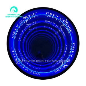 Buy cheap Transform Your Decor with Neon Abyss Mirror Trends and Wall Screw Fix Installation from wholesalers