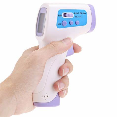 Quality Most Accurate Medical Ir Infrared Forehead Thermometer Non Contact for sale