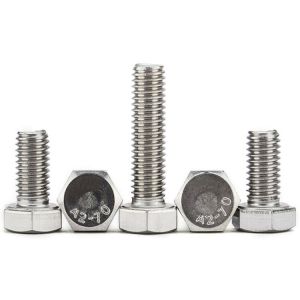 Buy cheap SS 316 A4 Flagne Galvanized Hex Bolts High Strength Full Thread Common Bolt Heads from wholesalers