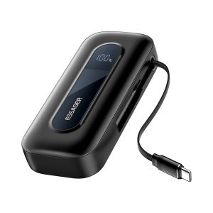 Buy cheap ESSAGER FS01 Series 1000 Mah USB-C Portable Charger Power Bank Acrylic Design 18W USB-C Input product