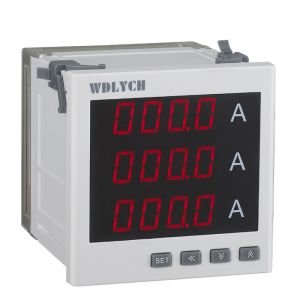 Buy cheap 80*80mm Digital Panel Ammeter Current Input 0-5a With  Enhanced Pc Shell from wholesalers