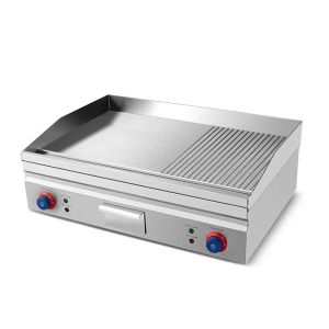 Buy cheap Mirror 4.4kw 700mm Commercial Countertop Electric Griddle from wholesalers