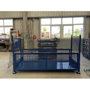 Buy cheap Customized Padlock Locking System Collapsible Stillage Cage For Logistics from wholesalers