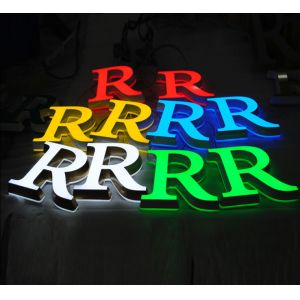 Customization Mini Letter 3d Acrylic Luminous Letter Energy Saving Pvc Light