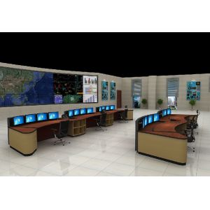 Command and control room console