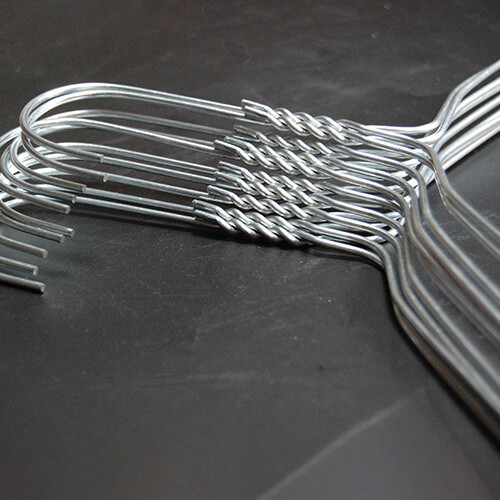 Buy cheap Clothes Wire Hanger Made of Galvanized Wire Material from wholesalers