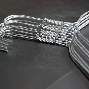 Buy cheap Clothes Wire Hanger Made of Galvanized Wire Material from wholesalers
