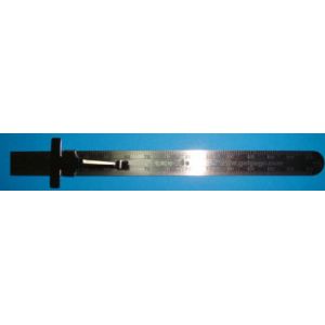 Buy cheap Metal pocket ruler with clip from wholesalers