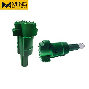 Buy cheap OD 133mm MRE Dual Rotors Overburden Casing Drilling Bit CIR110 Shank With Casing Pipe from wholesalers