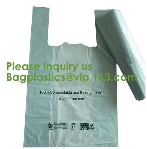 100% Biodegradable Plastic Trash Bag Compostable Garbage Bag 100% Biodegradable