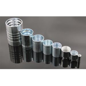 Buy cheap Carbon Steel 00018 Hydraulic Hose Ferrule Adapter For SAE100 R7 Hose By CNC Machine from wholesalers