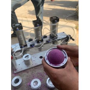 Streamline Your Soap Bar Manufacturing Process with Our Manual Bath Bomb Press