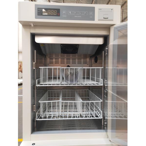 Quality 4 Degree Vertical 108 Liters Mini Portable Upright Blood Bank Refrigerators Frost Free for sale