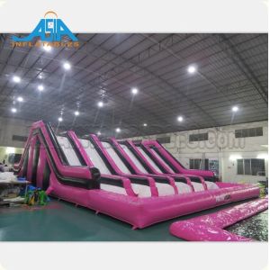 72M Long Interactive Inflatable 5k Obstacle Course / Insane Inflatable Fun Run