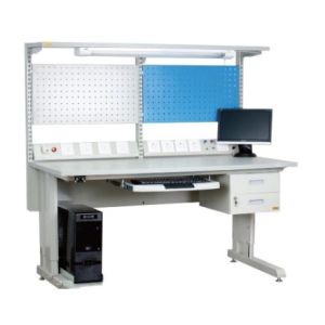 Assembly Line Flexible Lean Pipe 1530*750mm ESD Table