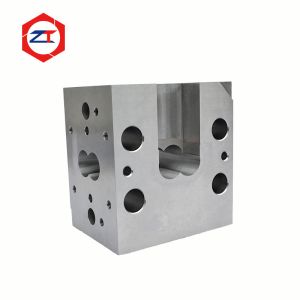 Buy cheap Segment Barrel Metal Color Extruder Screw Elements , Mixing Zone TME Elements Anti Corrosion ZSK Twin Screw Barrel from wholesalers