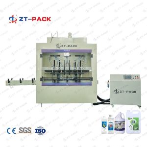 Buy cheap 1kw HCL Automatic Liquid Filling Line 2000bph Acid Filling Machines product