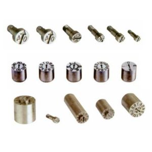 SUS420 S136 Precision Mold Parts Interchangeable Date Stamp Recycling Code