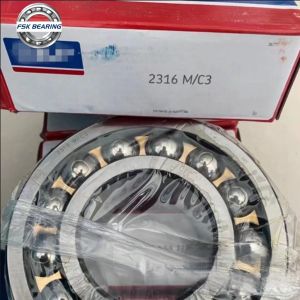 Buy cheap High Speed 2316 M/C3 Self-Aligning Ball Bearing 80*170*58mm Light Load And Low Friction from wholesalers
