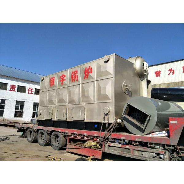 High Efficiency Wood Steam Boiler High Thermal Efficiency Large Output