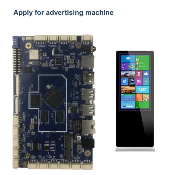 Quality Custom Printed Circuit Embedded Board Pcba Linux Development Board Lvds Gigabit Ethernet for sale