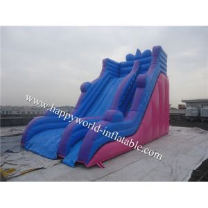 Buy cheap Commercial inflatable slide , inflatabl mega slide , giant slip n slide from wholesalers