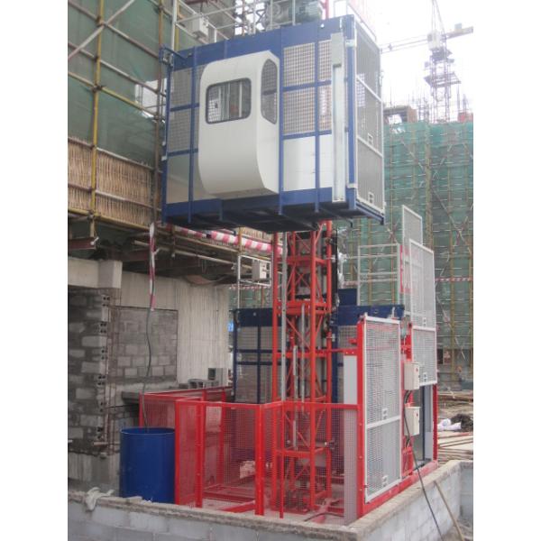 Buy cheap Twin Cage Scaffold Hoist / Material Hoist 1000kg Load Capacity from wholesalers