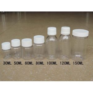 Buy cheap Cosmetic PET Bottles With the scale Supplier, Screw cap, fliptop cap, press push cap...... from wholesalers
