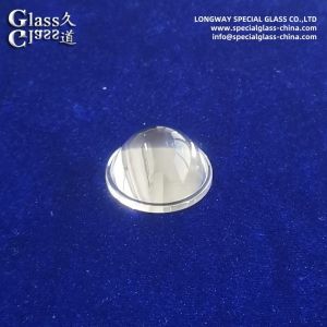 Optical Grade Pyrex Glass Plano Aspheric Lens For Led Lighting Applications