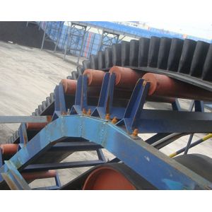 Buy cheap DJ Corrugated Sidewall Conveying Equipment Inclined Belt Conveyor For Bulk Material from wholesalers
