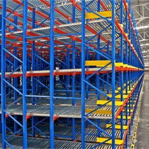 Buy cheap High Density Warehouse Gravity Racking System with Adjustable Rollers and Durable Q235B Steel Structure from wholesalers