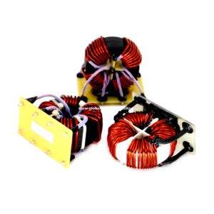 Four Phase Toroidal Nanocrystalline Core Common Mode Power Line Choke Coils
